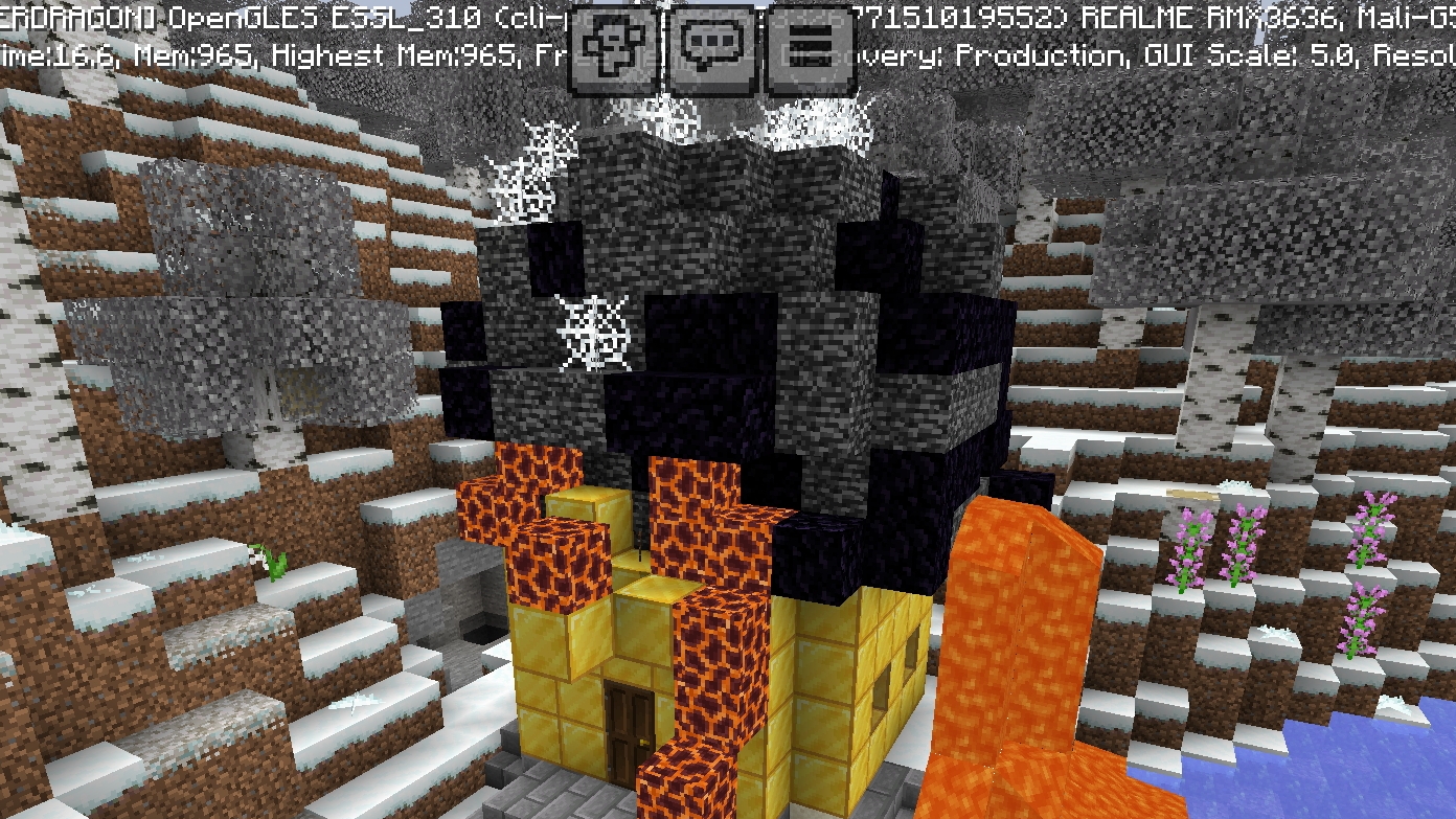 Метеорит обрушился на дом Нуба в Майнкрафт.