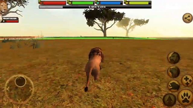 Lion vs War Elephant, Hyena,Crocodile,Rhino,Hippo,Giraffe,Gnu,Crow,Zebra, Ultimate Lion Simulator смотреть онлайн