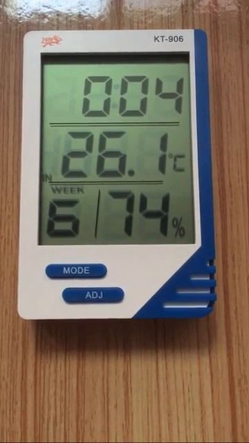 Digital thermometer Hygrometer смотреть онлайн