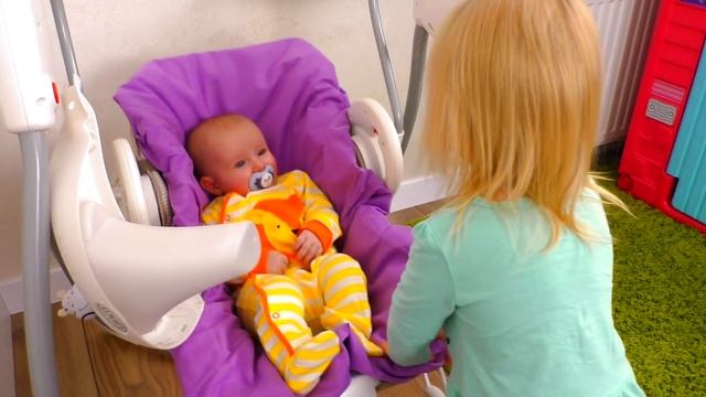 Canción De Cuna Para Bebes | Canción Infantil | Canciones Infantiles Con Katya Y Dima