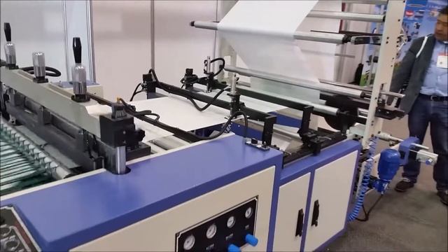 GM-900 SB УНИВЕРСАЛЬНАЯ МАШИНА ДЛЯ ПАКЕТОВ С ДОННЫМ, ДВОЙНЫМ, БОКОВЫМ ШВОМ ANDINAPACK 2015 КОЛУМБИЯ смотреть онлайн