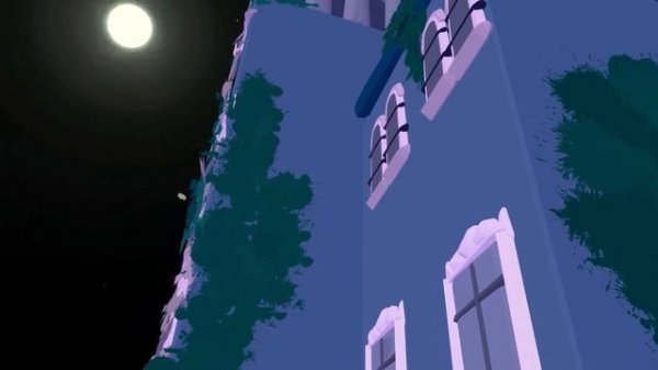 VR ART: Nevermore Academy/Wednesday (Open Brush)