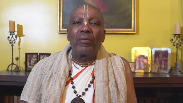 С 80-летием Шрилы Мукунды Госвами - Арчита Дас - 2022