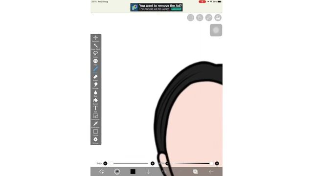 ibis paint tutorial | JENNIE BLACKPINK outline | how to vector art смотреть онлайн