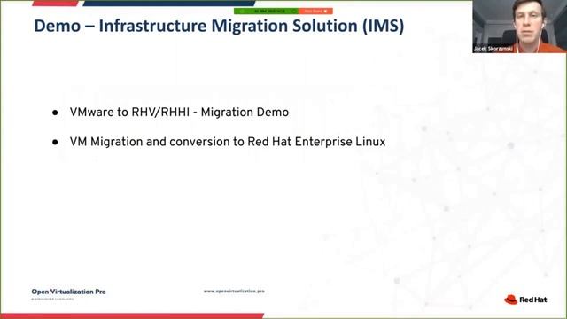 Migration from VMware to Red Hat Virtualization смотреть онлайн