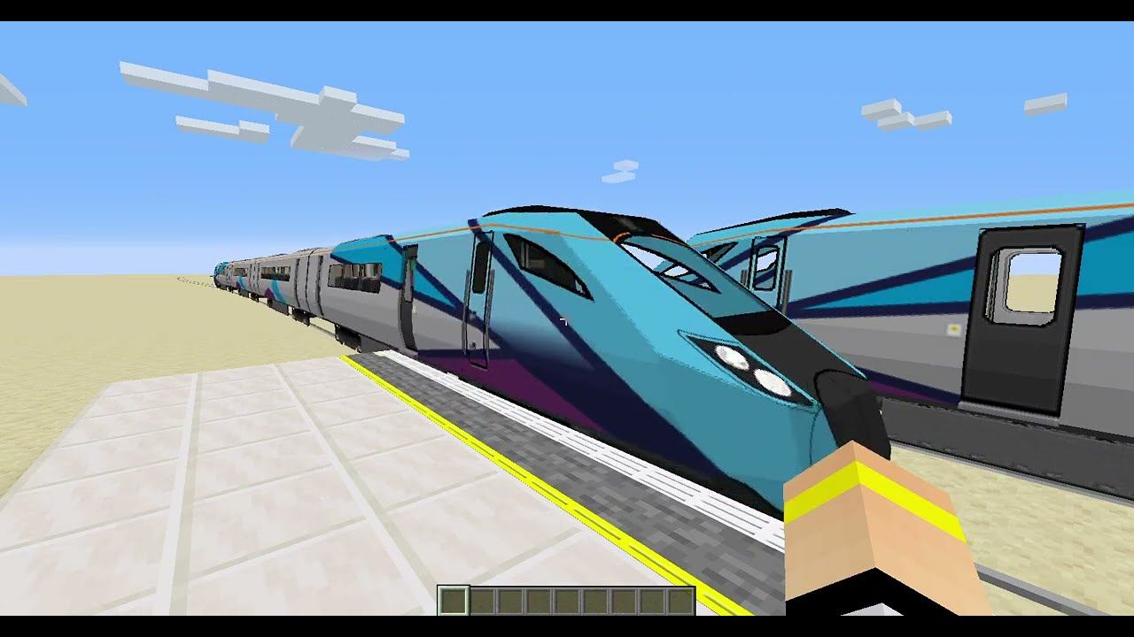 КАТАЮСЬ НА МОЁМ АЭРОЭКСПРЕССЕ В МАЙНКРАФТЕ смотреть онлайн