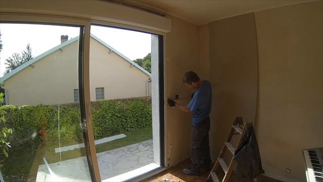 Como colocar placas de yeso directamente pegadas, suplementar pared. смотреть онлайн