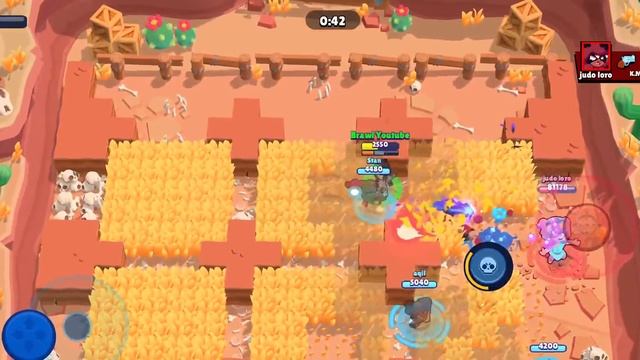 Pam, Frank, Bibi, Mortis, Tara - Big Game - Brawl Stars Gameplay #37 смотреть онлайн