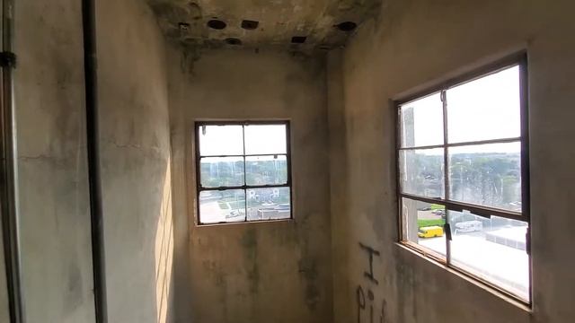 inside the old Doboy grain mill, Ames, IA. смотреть онлайн