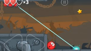 Играем в  Red ball 4. красный шар 4