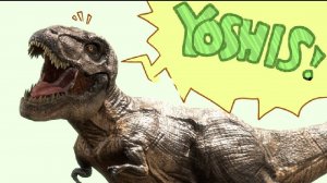 Тираннозавр,но это звук Йоши