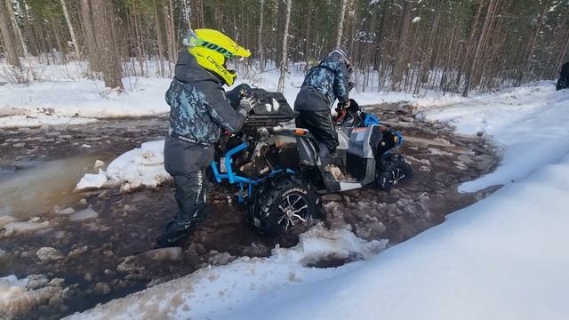 ЛАДОГА ПРОХВАТ - Пробиваем лед 2ч. Stels Guepard 800, 850 смотреть онлайн