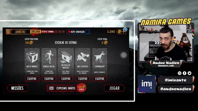 Na Mira Games: Driblando zumbis no jogo "Into the Dead" смотреть онлайн