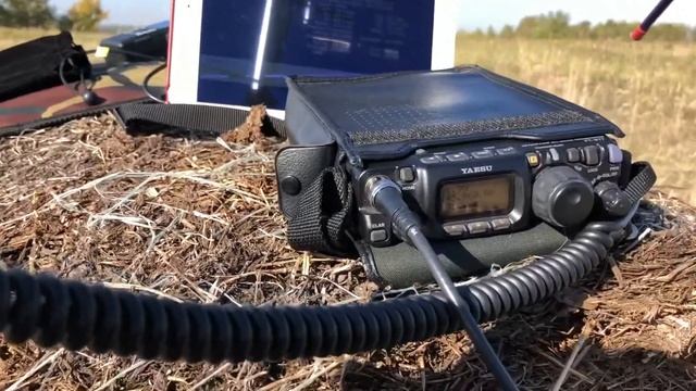 SP1B QSO via satellite trx YAESU & ICOM power 5W смотреть онлайн