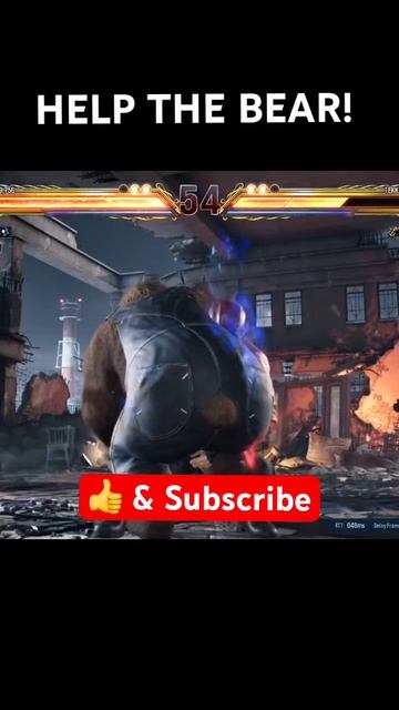 If you ever see me fighting in the forest with a grizzly bear #tekken8 #gaming #shorts смотреть онлайн