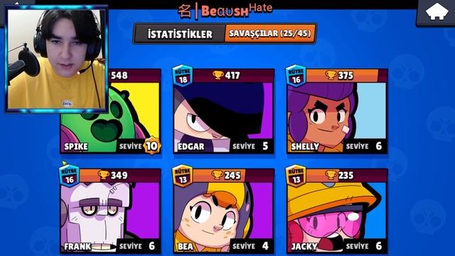 LAZ ALİ BANA YENİ KARAKTERİ ALDI !! - Brawl Stars смотреть онлайн