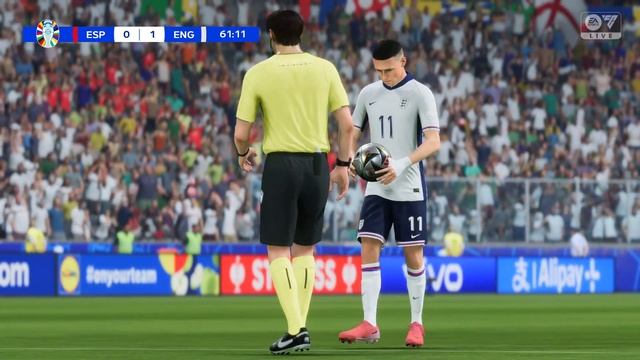 Spain - England | UEFA Euro 2024 | Final | EA Sports FC 24 смотреть онлайн