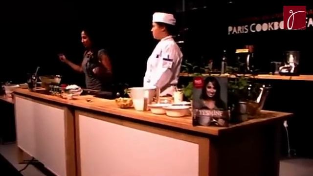 Yesmine Olsson at Paris Cookbook Fair 2011 смотреть онлайн