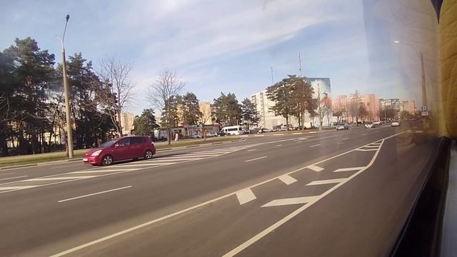 СОЛИГОРСК|Поездка на автобусе МАЗ 105.065 с госномером АВ 6516-5 по маршруту №19(27.03.2024) смотреть онлайн