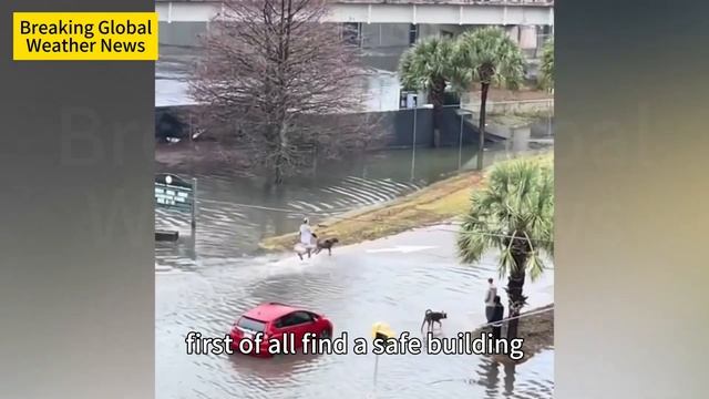 Sudden! Severe storm hits California, USA! More than 120 mudslides! 25 buildings damaged! Trees fel смотреть онлайн