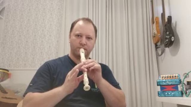 AULA EAD 01 MÚSICA (vídeo 03) 5º ano: ITAMAR - exercícios na flauta (dó ao fá) смотреть онлайн