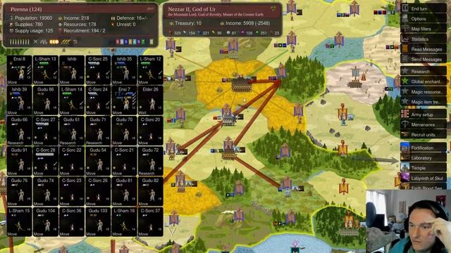 Dominions 5 - EA Tetragrammaton - Ur - Turn 86 смотреть онлайн