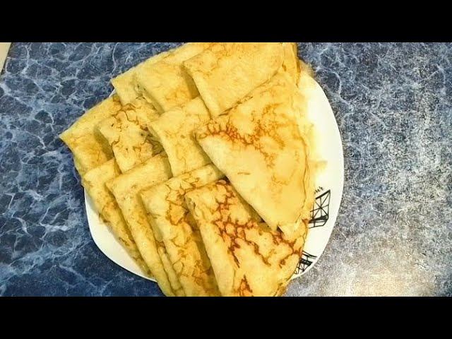 Кукурузные блины на молоке. смотреть онлайн