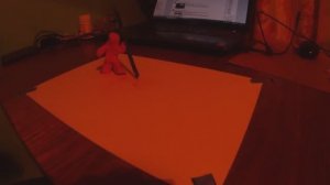 Живой пластилин - мультяшка, анимация пластилина при помощи покадровой съемки на фото камеру