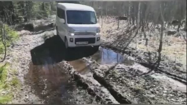 Suzuki Every 4WD. Испытано в России)