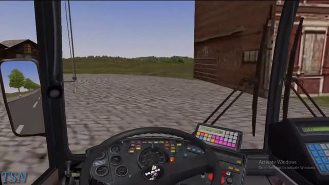Omsi 2 The Bus Simulator: First time playing the game😞 смотреть онлайн