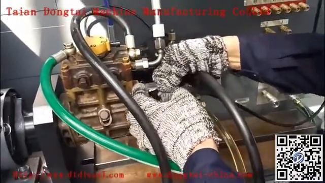 CR825 common rail injector and pum test bench ,320D Pump Testing смотреть онлайн