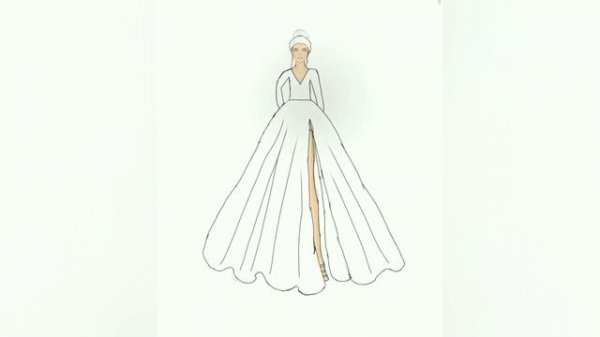 digital fashion illustration with | Ibis Paint X |