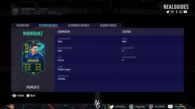 JAMES RODRIGUEZ PLAYER MOMENTS REVIEW - IS HE META OR NOT AND IS HE WORTH DOING - FIFA 21 смотреть онлайн