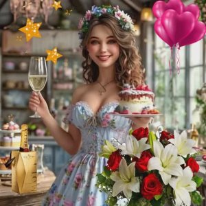 С Днем рожденья! Поздравление С Днем рожденья для Сестры!