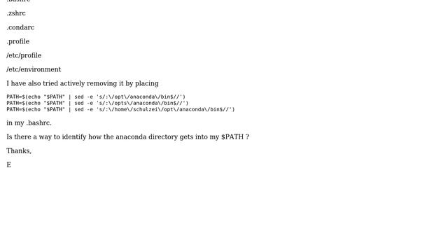 Anaconda directory in $PATH - origin obscure смотреть онлайн