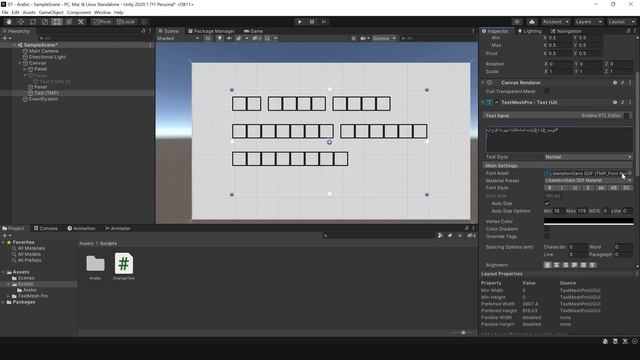 Unity Text Mesh Pro Arabic || دعم اللغة العربية смотреть онлайн