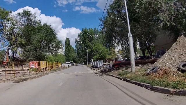 Саратов по улицам Ленинского района на велосипеде 03 августа 20024 года смотреть онлайн