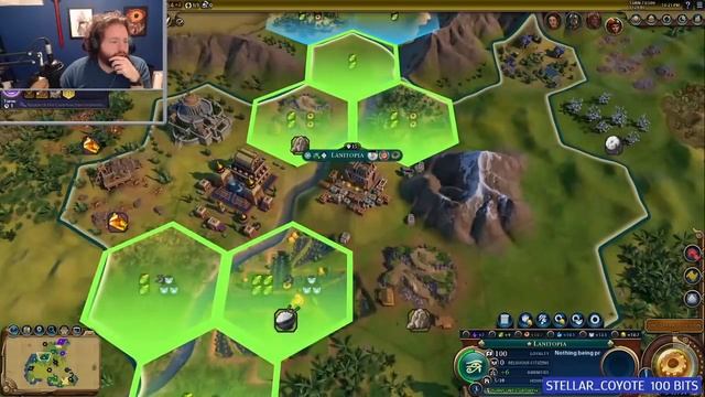 Welcome To The Great Lani Empire! - Civ 6 смотреть онлайн