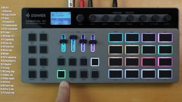 Donner Essential D1 a fun drum machine, especially if they fix a few issues Review & tutorial