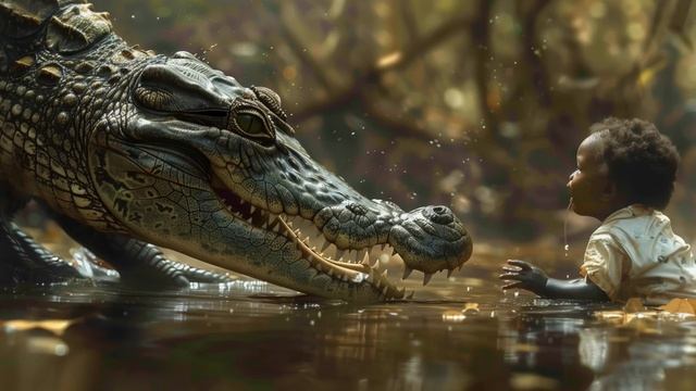 Amerikalılar Siyahi Çocukları Nasıl Timsah Yemi Yaptı? смотреть онлайн