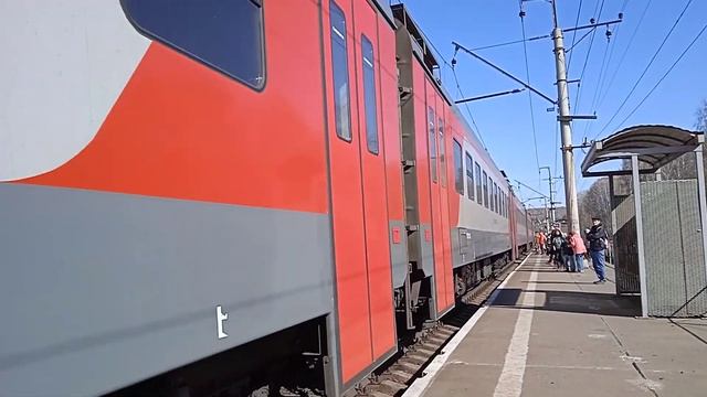 "Второй раз". Электропоезд ЭП2Д-0093. смотреть онлайн