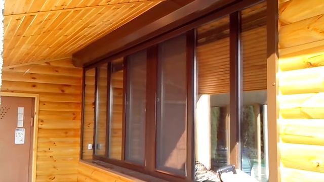 Автоматический ролет в частный дом, экструдированный профиль повышенной прочности. смотреть онлайн