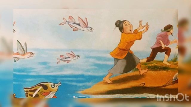 Сказка на ночь😴.Летающие рыбы.Кхамерская народная сказка. смотреть онлайн