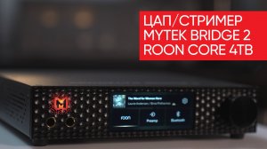 Окончательное решение цифрового вопроса: ЦАП/стример Mytek Bridge 2 Roon Core 4TB