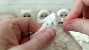 Сиамский котик крючком!ВЯЖЕМ ВМЕСТЕ!