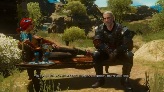 Wiedźmin 3 Dziki Gon - Triss odwiedza Geralta смотреть онлайн