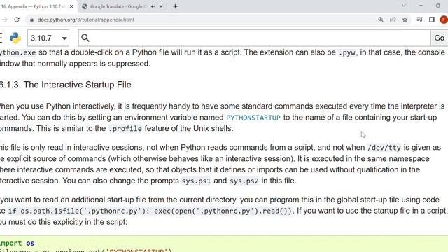 Python Tutorial Part: 16 Appendix смотреть онлайн