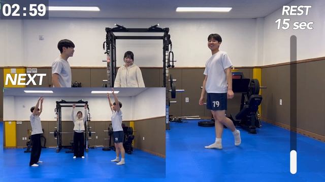 초보자/중년을 위한 전신 홈트레이닝 6분 운동루틴🔥체력강화 전신운동💪다이어트(설명X)ㅣ6min FULL BODY WORKOUT to lose weight for beginners смотреть онлайн