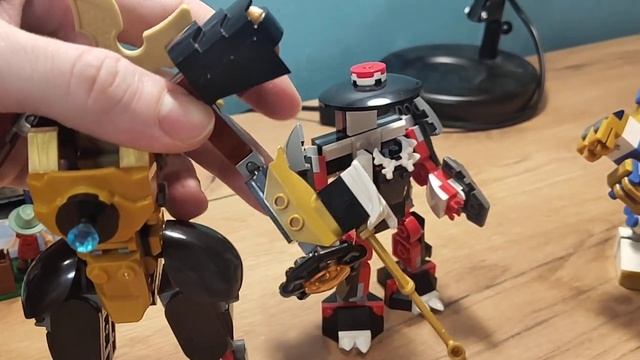 ОБЗОР LEGO МЕХИ NINJAGO И ДРУГИЕ смотреть онлайн