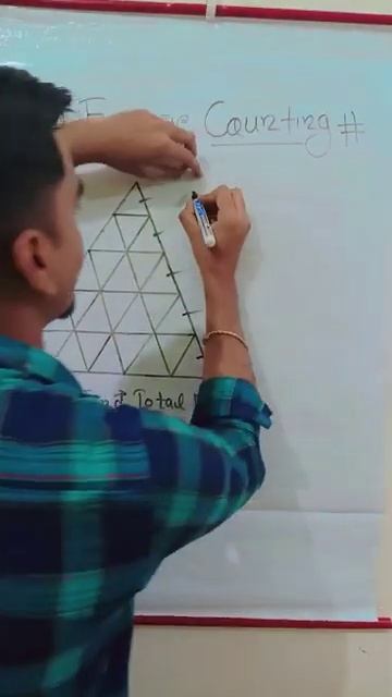 TRAINGLE COUNTING In SPECIAL Case 🙄 #shorts ( By FORMULA) In 5 SEC 😆